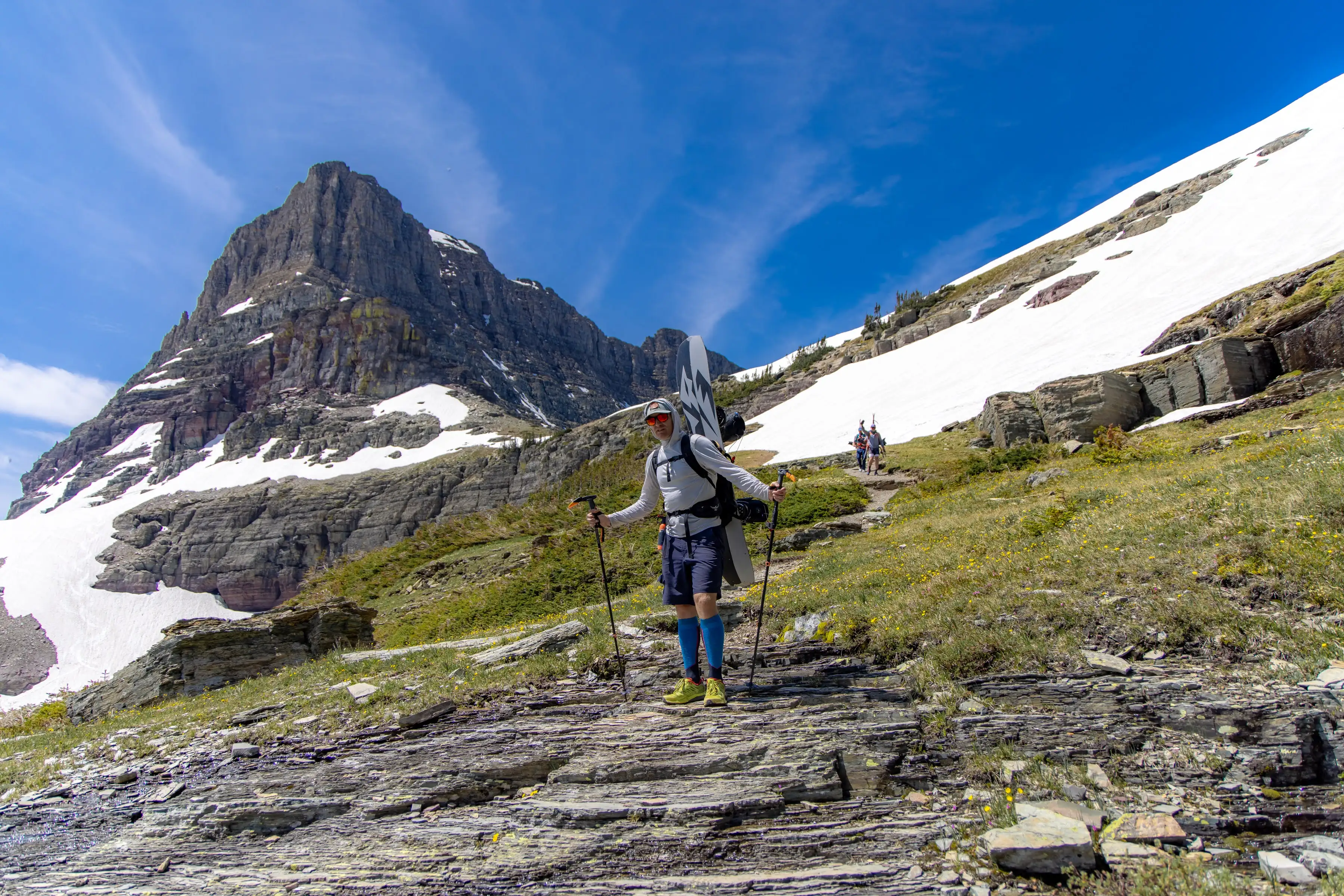 Touring at Logan Pass